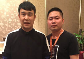 广州超凡国际与明星合影